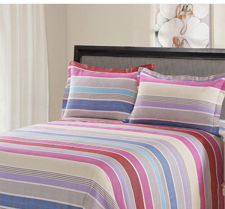 j-泽盟家居 爱丁堡老粗布三件套 裸睡触感 凉感不冰 专业特殊色织工艺