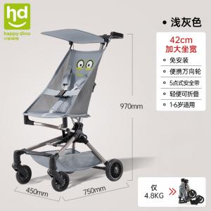 T-普区包邮 好孩子小龙哈彼婴儿推车可坐轻便折叠宝宝遛娃神器儿童婴儿车LD210儿童用品3C认证