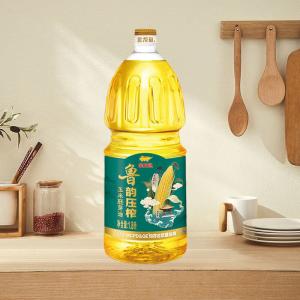 J-普区包邮 金龙鱼鲁韵压榨玉米胚芽油非转基因1.8L  食用油 中秋年货节日企业福利