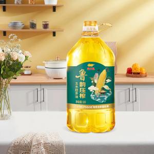 J-普区包邮 金龙鱼鲁韵压榨玉米胚芽油非转基因5L  食用油 中秋年货节日企业福利